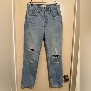 Madewell Women’s Distressed Jeans Size27